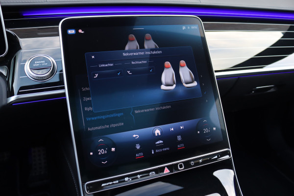 Mercedes-Benz S-Klasse AMG 63 S E Performance | 802pk | Achterasbesturing | Distronic+ | HUD | Chauffeurspakket | Entertainmentpakket Achter | Stoelventilatie V+A | Vlakkenverwarming | Zonweringspakket |