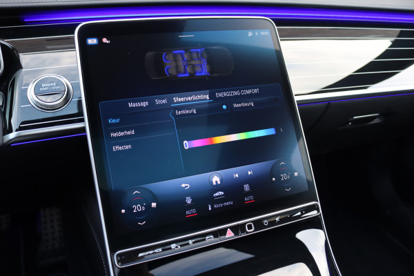 Mercedes-Benz S-Klasse AMG 63 S E Performance | 802pk | Achterasbesturing | Distronic+ | HUD | Chauffeurspakket | Entertainmentpakket Achter | Stoelventilatie V+A | Vlakkenverwarming | Zonweringspakket |