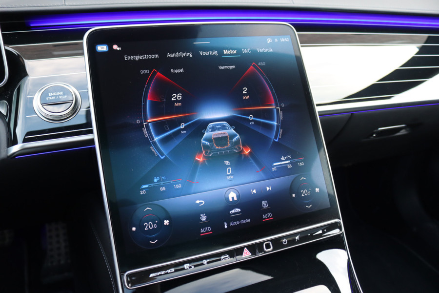 Mercedes-Benz S-Klasse AMG 63 S E Performance | 802pk | Achterasbesturing | Distronic+ | HUD | Chauffeurspakket | Entertainmentpakket Achter | Stoelventilatie V+A | Vlakkenverwarming | Zonweringspakket |