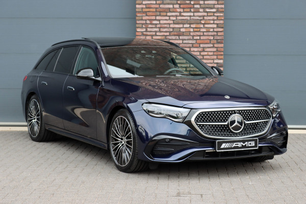 Mercedes-Benz E-Klasse Estate 220 d AMG Line | Hyperscreen | Distronic | Trekhaak | HUD | Panoramadak | Surround Camera | Digital Light | Keyless Go | Verwarmd Stuurwiel |