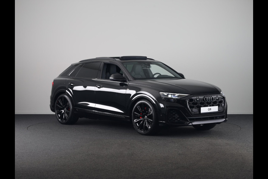 Audi Q8 Pro Line S 55 TFSI e 394 pk | Bang & Olufsen Premium 3D | Glazen panoramadak | Vierwielbesturing | Assistentie. plus, remote park |