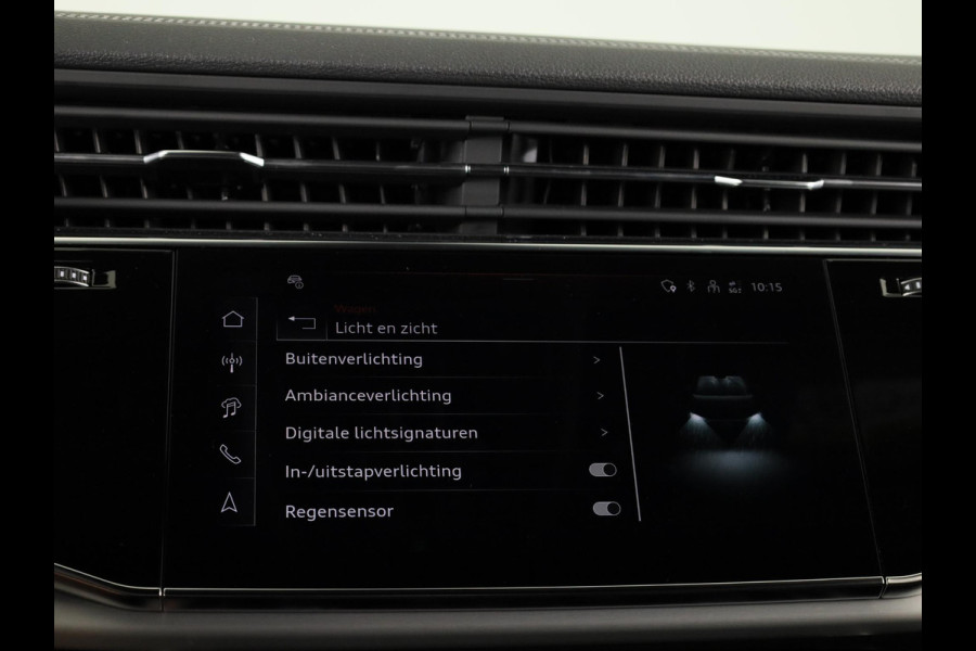 Audi Q8 Pro Line S 55 TFSI e 394 pk | Bang & Olufsen Premium 3D | Glazen panoramadak | Vierwielbesturing | Assistentie. plus, remote park |