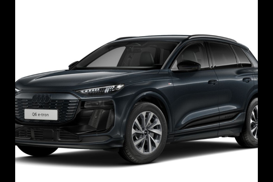 Audi Q6 e-tron S edition 83 kWh 225pk | Trekhaak wegklapbaar | S-line Exterieur | MMI bijrijdersscherm | Stoelverwaming voor en achter