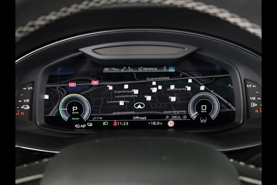 Audi Q8 55 TFSI e quattro 381pk Pro Line / S-line in- & exterieurpakket / B&O soundsystem / ACC / Zwart optiekpakket