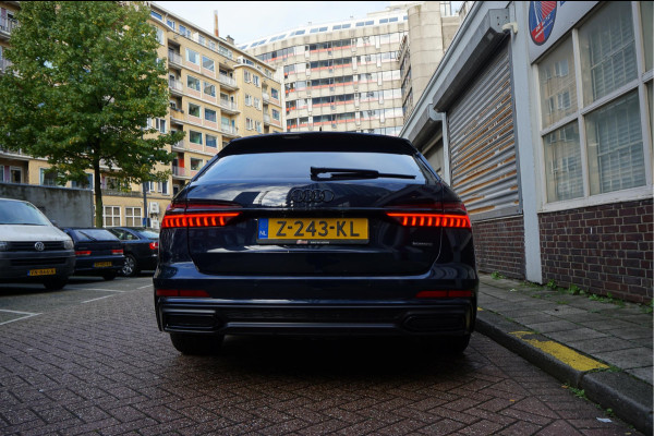 Audi A6 Avant 55 TFSI e quattro Pro Line S Competition Aut7 Black Optic Pano | 360 | Trekhaak | B&O | Adaptive + Lane | 20inch | HUD | Softclose |