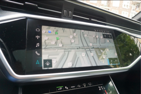 Audi A6 Avant 55 TFSI e quattro Pro Line S Competition Aut7 Black Optic Pano | 360 | Trekhaak | B&O | Adaptive + Lane | 20inch | HUD | Softclose |