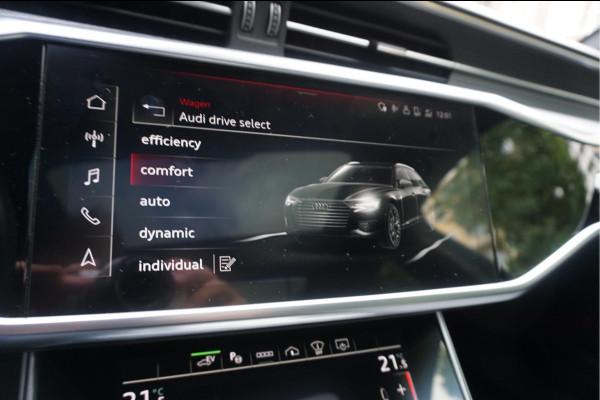 Audi A6 Avant 55 TFSI e quattro Pro Line S Competition Aut7 Black Optic Pano | 360 | Trekhaak | B&O | Adaptive + Lane | 20inch | HUD | Softclose |