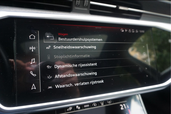 Audi A6 Avant 55 TFSI e quattro Pro Line S Competition Aut7 Black Optic Pano | 360 | Trekhaak | B&O | Adaptive + Lane | 20inch | HUD | Softclose |