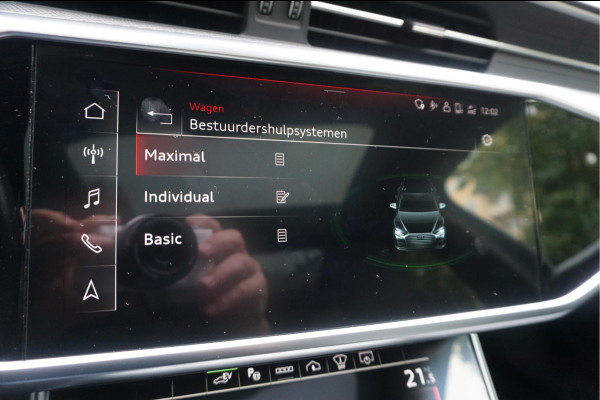 Audi A6 Avant 55 TFSI e quattro Pro Line S Competition Aut7 Black Optic Pano | 360 | Trekhaak | B&O | Adaptive + Lane | 20inch | HUD | Softclose |