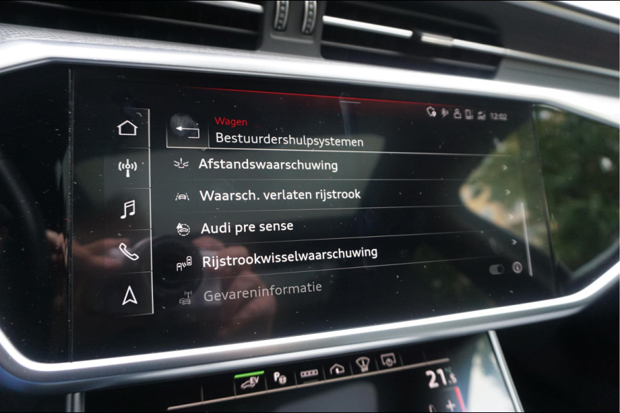 Audi A6 Avant 55 TFSI e quattro Pro Line S Competition Aut7 Black Optic Pano | 360 | Trekhaak | B&O | Adaptive + Lane | 20inch | HUD | Softclose |