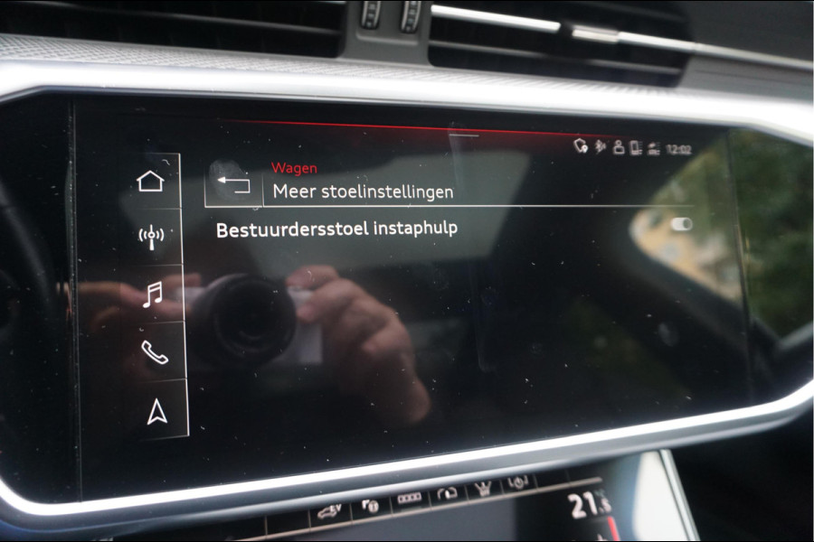 Audi A6 Avant 55 TFSI e quattro Pro Line S Competition Aut7 Black Optic Pano | 360 | Trekhaak | B&O | Adaptive + Lane | 20inch | HUD | Softclose |