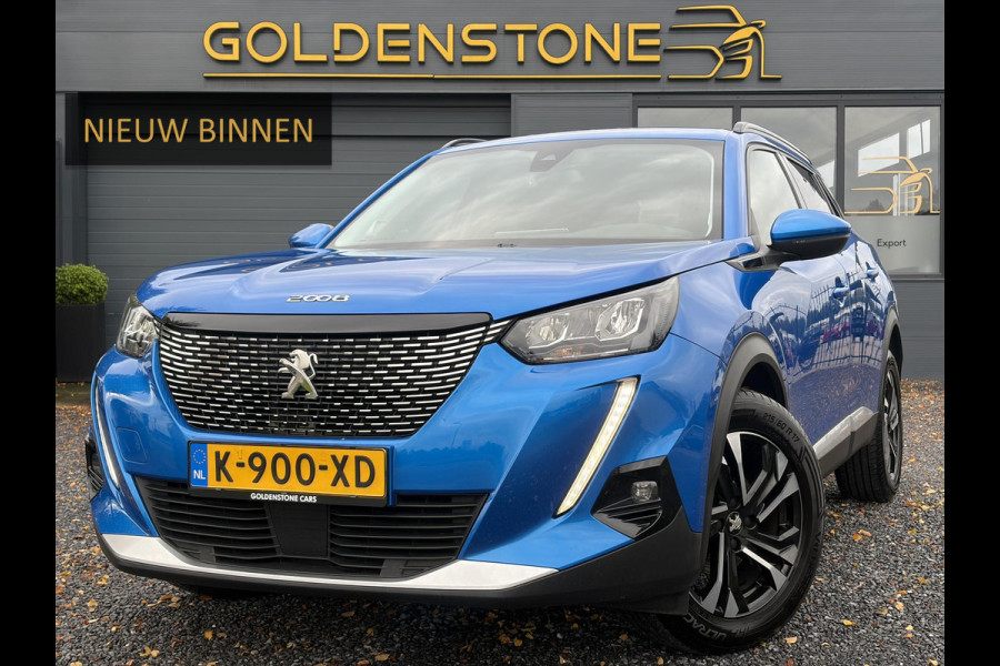 Peugeot 2008 1.2 PureTech Blue Lease Allure ✓2e Eigenaar✓360° Camera✓Draadloze telefoonlader✓Carplay✓6 bak✓Halfleder✓Navi✓Clima✓Cruise✓17'' Lmv✓Rijstrooksensor✓102pk✓Dealer onderhouden✓N.A.P✓Apk tot 04-2027