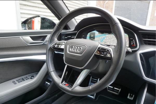 Audi A6 Avant 55 TFSI e quattro Pro Line S Competition Aut7 Black Optic Pano | 360 | Trekhaak | B&O | Adaptive + Lane | 20inch | HUD | Softclose |