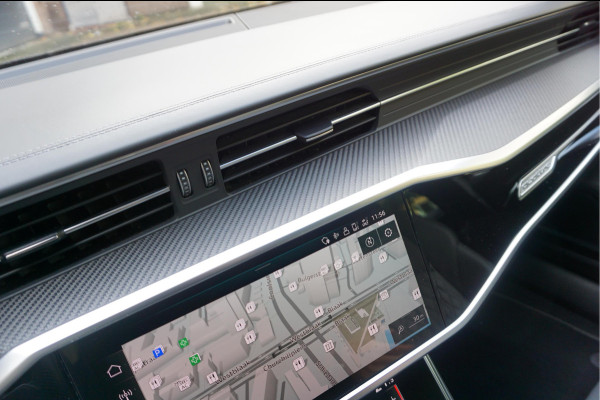 Audi A6 Avant 55 TFSI e quattro Pro Line S Competition Aut7 Black Optic Pano | 360 | Trekhaak | B&O | Adaptive + Lane | 20inch | HUD | Softclose |
