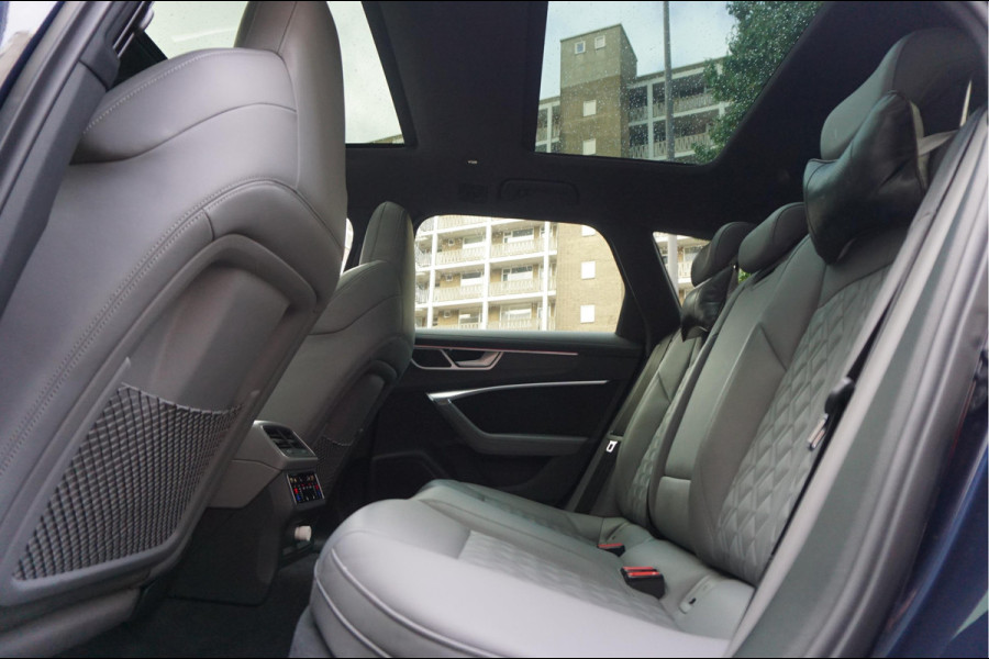 Audi A6 Avant 55 TFSI e quattro Pro Line S Competition Aut7 Black Optic Pano | 360 | Trekhaak | B&O | Adaptive + Lane | 20inch | HUD | Softclose |
