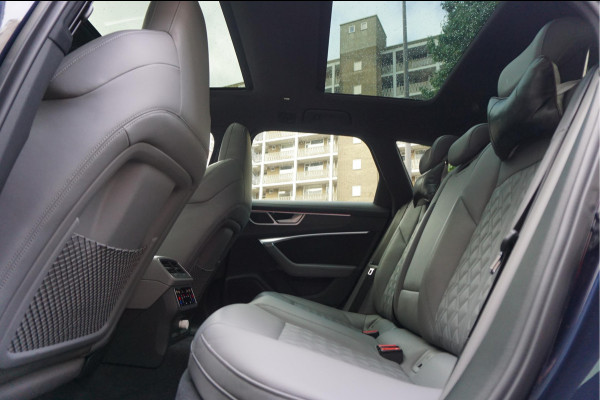 Audi A6 Avant 55 TFSI e quattro Pro Line S Competition Aut7 Black Optic Pano | 360 | Trekhaak | B&O | Adaptive + Lane | 20inch | HUD | Softclose |