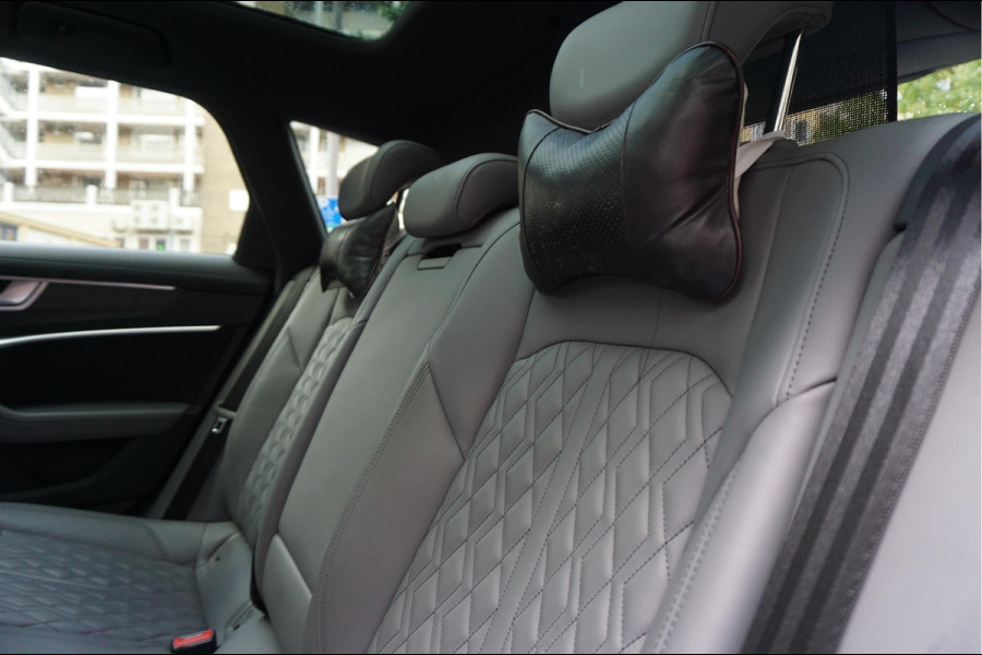 Audi A6 Avant 55 TFSI e quattro Pro Line S Competition Aut7 Black Optic Pano | 360 | Trekhaak | B&O | Adaptive + Lane | 20inch | HUD | Softclose |