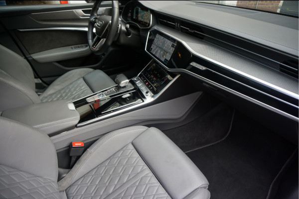 Audi A6 Avant 55 TFSI e quattro Pro Line S Competition Aut7 Black Optic Pano | 360 | Trekhaak | B&O | Adaptive + Lane | 20inch | HUD | Softclose |