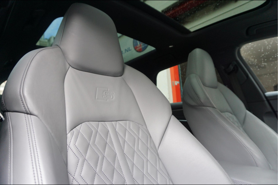 Audi A6 Avant 55 TFSI e quattro Pro Line S Competition Aut7 Black Optic Pano | 360 | Trekhaak | B&O | Adaptive + Lane | 20inch | HUD | Softclose |