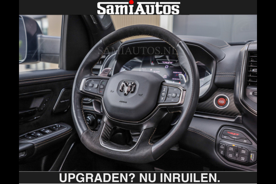 Dodge Ram HELLCAT TRX 800PK | 6.2 V8 FINAL EDITION | 139950,- | LAUNCH CONTROL | CARBON | MEGA DIK | HUD | RAMBAR | 22 INCH WHEELS | RAM V DUBBELE CABINE | 5 PERSOONS | DC CREW CAB |