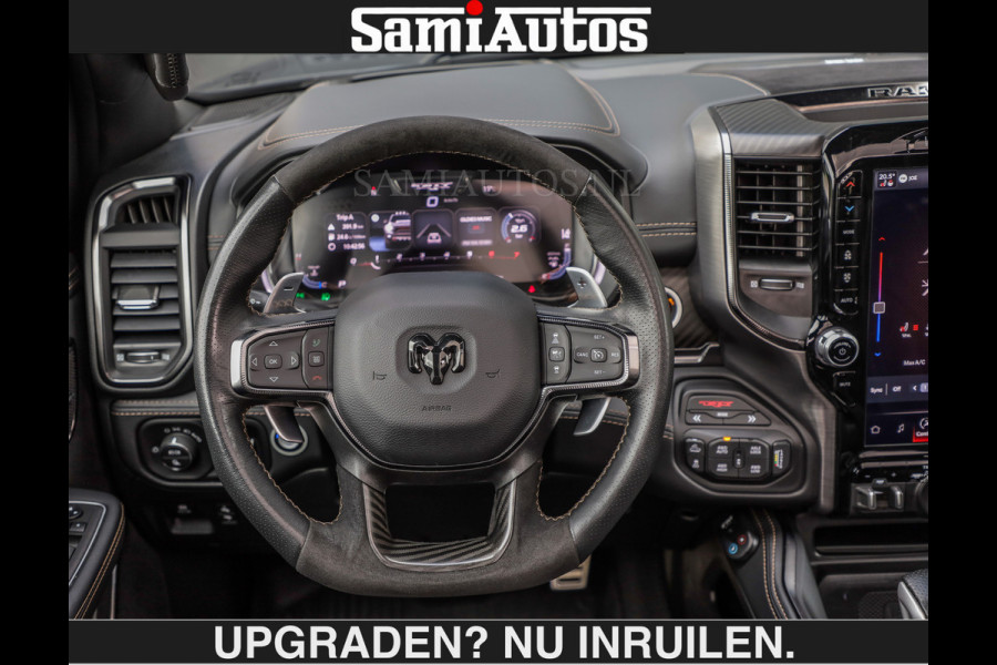 Dodge Ram HELLCAT TRX 800PK | 6.2 V8 FINAL EDITION | 139950,- | LAUNCH CONTROL | CARBON | MEGA DIK | HUD | RAMBAR | 22 INCH WHEELS | RAM V DUBBELE CABINE | 5 PERSOONS | DC CREW CAB |