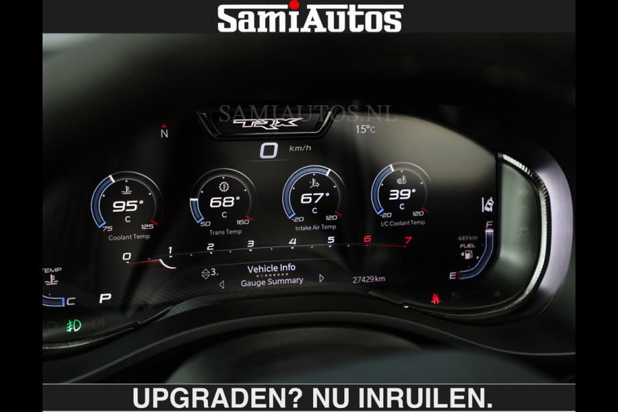 Dodge Ram HELLCAT TRX 800PK | 6.2 V8 FINAL EDITION | 139950,- | LAUNCH CONTROL | CARBON | MEGA DIK | HUD | RAMBAR | 22 INCH WHEELS | RAM V DUBBELE CABINE | 5 PERSOONS | DC CREW CAB |