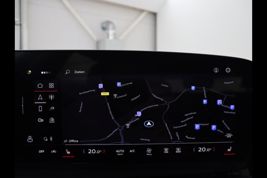 Audi Q6 e-tron edition performance 100 kWh | SOH 95.5% | Cruise control | Stoelverwarming | Carplay | Park assist | Climate control | Navigatie | Elektrische kofferbak | 19" velgen
