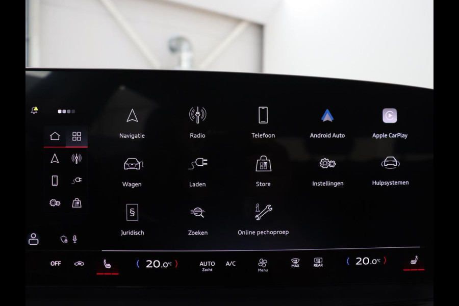 Audi Q6 e-tron edition performance 100 kWh | SOH 95.5% | Cruise control | Stoelverwarming | Carplay | Park assist | Climate control | Navigatie | Elektrische kofferbak | 19" velgen
