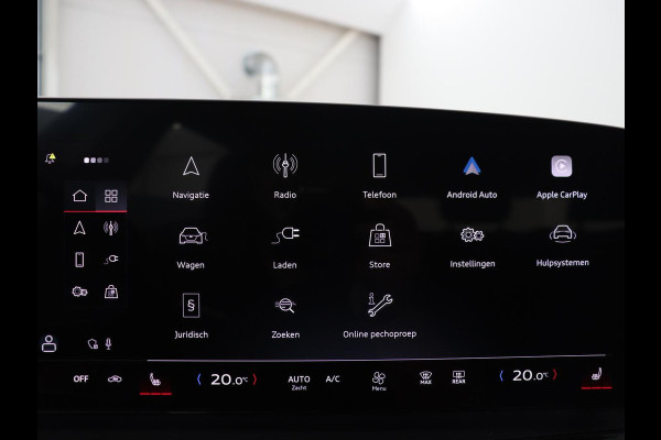 Audi Q6 e-tron edition performance 100 kWh | SOH 95.5% | Cruise control | Stoelverwarming | Carplay | Park assist | Climate control | Navigatie | Elektrische kofferbak | 19" velgen