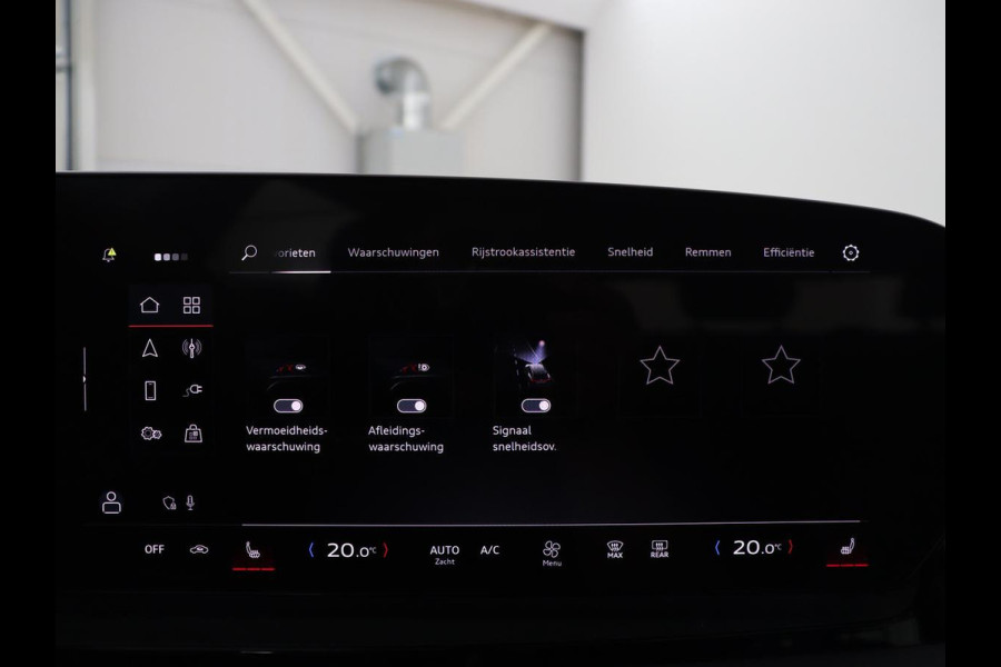 Audi Q6 e-tron edition performance 100 kWh | SOH 95.5% | Cruise control | Stoelverwarming | Carplay | Park assist | Climate control | Navigatie | Elektrische kofferbak | 19" velgen