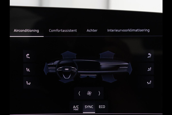 Audi Q6 e-tron edition performance 100 kWh | SOH 95.5% | Cruise control | Stoelverwarming | Carplay | Park assist | Climate control | Navigatie | Elektrische kofferbak | 19" velgen