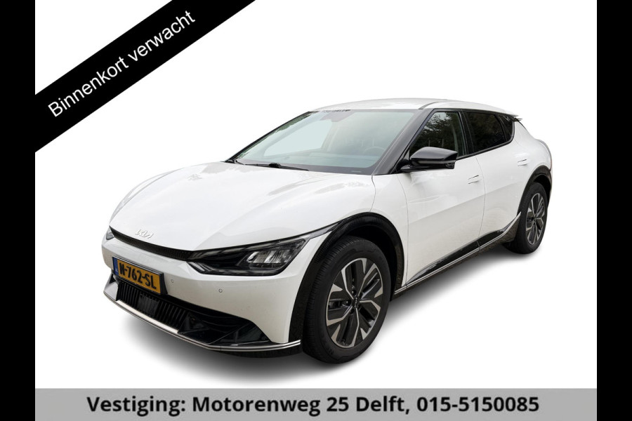 Kia Ev6 PLUS 77KWH ACCU 100% GARANTIE TOT 2032*!* BIJNA 2022. STUUR & STOEL VERWARMING . PARKEERSENSOREN .