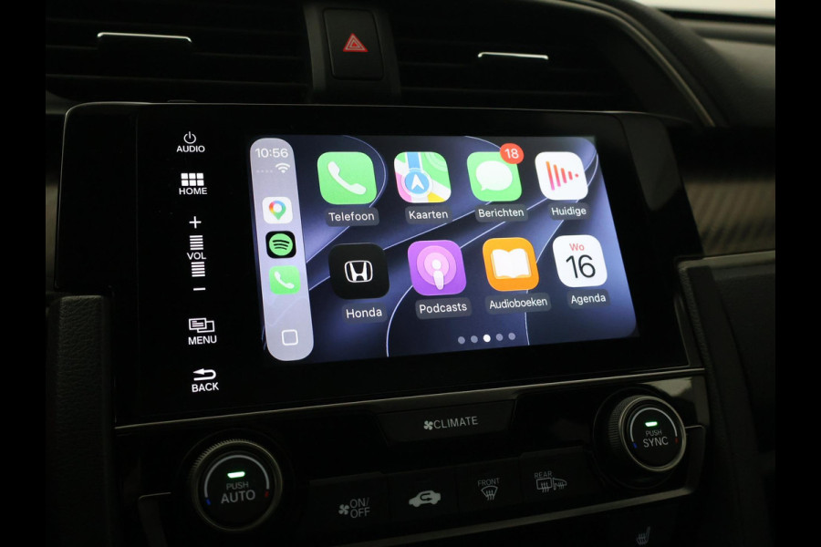 Honda Civic 1.5 i-VTEC 182 PK SPORT PLUS AUT. + PANORAMA | SPORTUITLAAT | CARPLAY | ADAPTIVE CRUISE | CAMERA | STOELVERW.