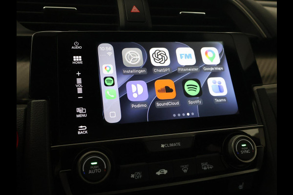Honda Civic 1.5 i-VTEC 182 PK SPORT PLUS AUT. + PANORAMA | SPORTUITLAAT | CARPLAY | ADAPTIVE CRUISE | CAMERA | STOELVERW.