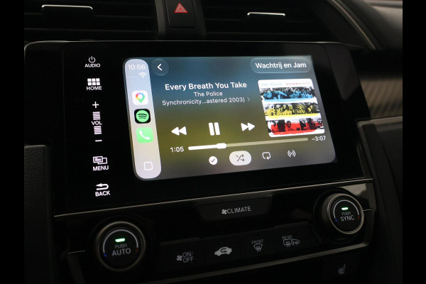 Honda Civic 1.5 i-VTEC 182 PK SPORT PLUS AUT. + PANORAMA | SPORTUITLAAT | CARPLAY | ADAPTIVE CRUISE | CAMERA | STOELVERW.