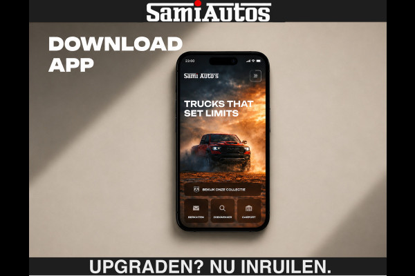 Dodge Ram HULK PACK | Limited 540 PK | €84950,- excl | Massage + Full Option | De Meest Luxe en Volle Pick-Up in zijn Klasse | Hulk Pack i Comfortabele Dubbele Cabine met Royale 5 Zitplaatsen | BPM vrij | Nu Leverbaar uit Voorraad | Voorraad Nr 2357 - 5182 | De specialist in Amerikaanse pick‑ups in Nederland en Europa.