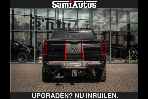 Dodge Ram HULK PACK | Limited 540 PK | €84950,- excl | Massage + Full Option | De Meest Luxe en Volle Pick-Up in zijn Klasse | Hulk Pack i Comfortabele Dubbele Cabine met Royale 5 Zitplaatsen | BPM vrij | Nu Leverbaar uit Voorraad | Voorraad Nr 2357 - 5182 | De specialist in Amerikaanse pick‑ups in Nederland en Europa.