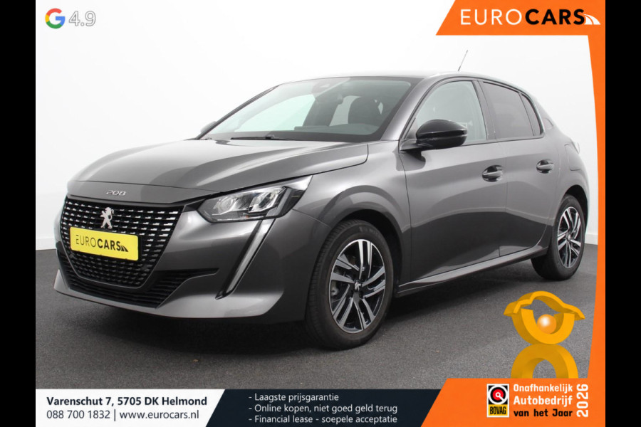 Peugeot 208 1.2 100pk Turbo Allure Pack Navigatie Camera Climate Control Digitale Cockpit Parkeersensoren Dab Led Lichtmetalen Velgen Cruise Control Led