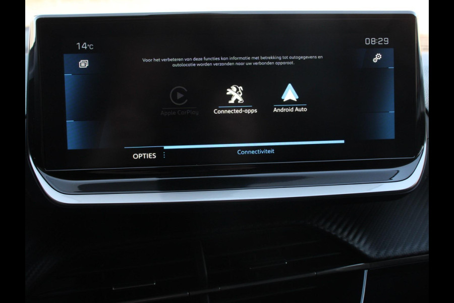 Peugeot 208 1.2 100pk Turbo Allure Pack Navigatie Camera Climate Control Digitale Cockpit Parkeersensoren Dab Led Lichtmetalen Velgen Cruise Control Led