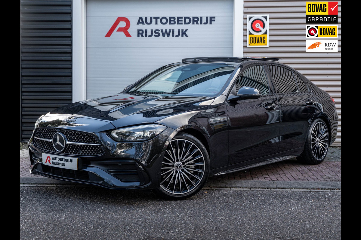 Mercedes-Benz C-Klasse 180 AMG Pano/Camera/Keyless/Sfeer/Blindspot