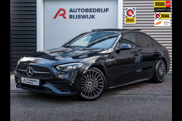 Mercedes-Benz C-Klasse 180 AMG Pano/Camera/Keyless/Sfeer/Blindspot