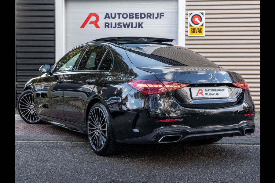 Mercedes-Benz C-Klasse 180 AMG Pano/Camera/Keyless/Sfeer/Blindspot