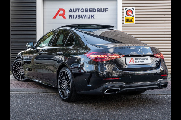 Mercedes-Benz C-Klasse 180 AMG Pano/Camera/Keyless/Sfeer/Blindspot