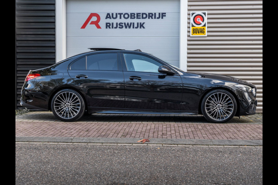 Mercedes-Benz C-Klasse 180 AMG Pano/Camera/Keyless/Sfeer/Blindspot