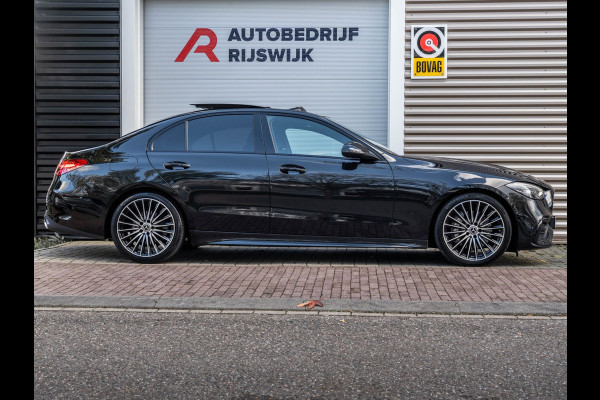 Mercedes-Benz C-Klasse 180 AMG Pano/Camera/Keyless/Sfeer/Blindspot