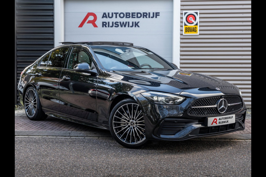 Mercedes-Benz C-Klasse 180 AMG Pano/Camera/Keyless/Sfeer/Blindspot