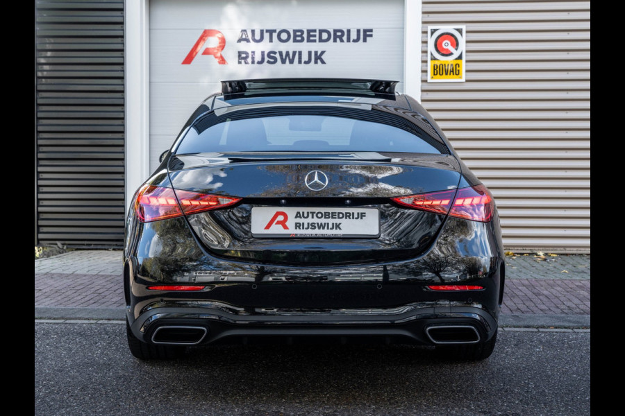 Mercedes-Benz C-Klasse 180 AMG Pano/Camera/Keyless/Sfeer/Blindspot