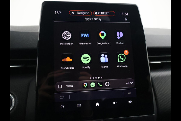Renault Clio 1.0 TCe INTENS + GROOT SCHERM NAVIGATIE | CAMERA | SFEERVERLICHTING | APPLE CARPLAY | LED