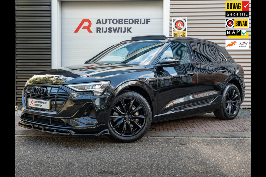 Audi e-tron E-tron 50 quattro Launch edition Black 71 kWh Pano/Camera/Matrix