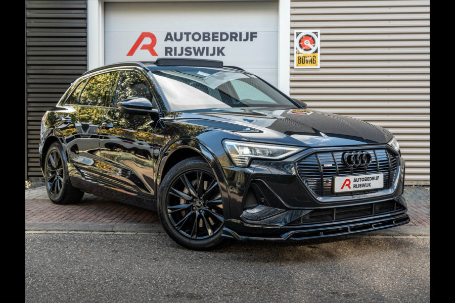 Audi e-tron E-tron 50 quattro Launch edition Black 71 kWh Pano/Camera/Matrix
